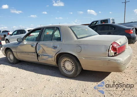 1999 Mercury Grand Marquis Ls from USA, damaged, VIN 2MEFM75WXXX684165
